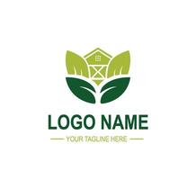 biologisch firma logo vector