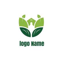 biologisch natuurlijk logo vector