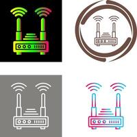 router icoon ontwerp vector