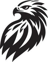 adelaar gemakkelijk logo ontwerp vector