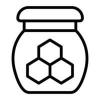 honing lijn icoon ontwerp vector