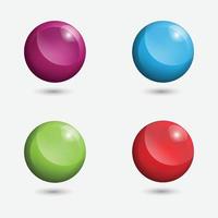 3D bal logo vector download
