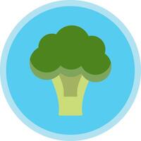 broccoli vlak multi cirkel icoon vector
