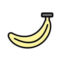 Vector bananen pictogram