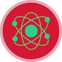 atomair vlak multi cirkel icoon vector