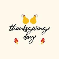 illustratie vector thanksgiving day