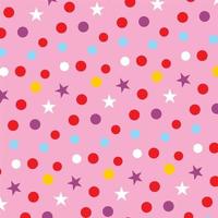 polka dot patroon achtergrond behang vectorillustratie vector