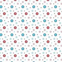 polka dot kleurrijke patroon achtergrond vector bewerkbaar