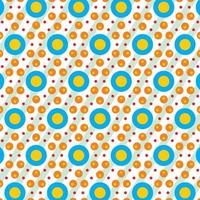 polka dot kleurrijke patroon achtergrond vector bewerkbaar