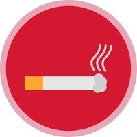 sigaret vlak multi cirkel icoon vector