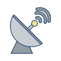Satellietgerecht Vector Icon