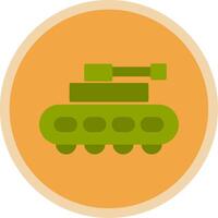 tank vlak multi cirkel icoon vector