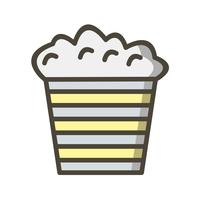 Vector Popcorn pictogram