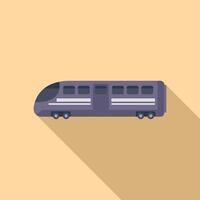 modern trein icoon vlak . hoog snelheid vector