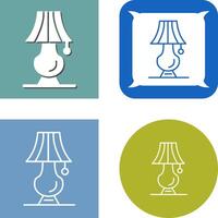 lamp pictogram ontwerp vector