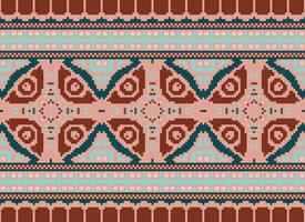 aztec tribal naadloos patroon, etnisch en tribal motieven, achtergrond voor textiel, kleding stof, behang, kaart sjabloon, omhulsel papier, tapijt, vector