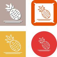 ananas pictogram ontwerp vector