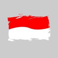 vlag van indonesië vector