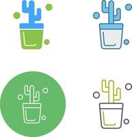 cactus icoon ontwerp vector