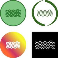 magnetisch golven icoon ontwerp vector