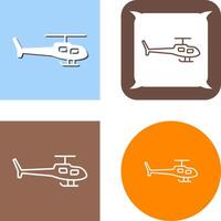 helikopter pictogram ontwerp vector