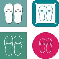 slippers icoon ontwerp vector