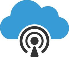 wolk icoon symbool afbeelding. illustratie van de hosting opslagruimte ontwerp vector
