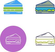 sandwich pictogram ontwerp vector