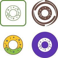 donut pictogram ontwerp vector