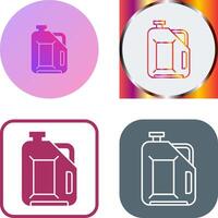 jerrycan icoon ontwerp vector