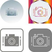 ontwerp camerapictogram vector