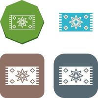 tapijt icoon ontwerp vector
