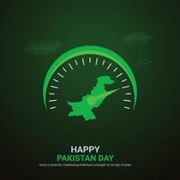 Pakistan resolutie dag. Pakistan resolutie dag creatief advertenties ontwerp. na, , 3d illustratie. vector