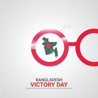 Bangladesh zege dag. Bangladesh zege dag creatief advertenties ontwerp december 16. , 3d illustratie. vector