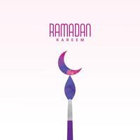 Ramadan kareem creatief ontwerp voor sociaal media advertenties vector