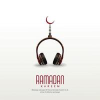 Ramadan kareem creatief ontwerp voor sociaal media advertenties vector