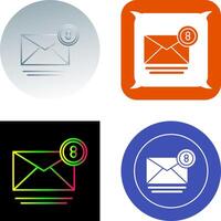 mail pictogram ontwerp vector