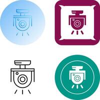 veiligheid camera icoon ontwerp vector