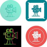 film camera icoon ontwerp vector