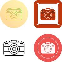 ontwerp camerapictogram vector