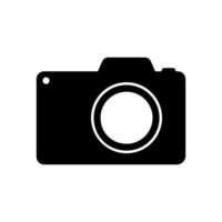 vlak camera fotografie icoon geïsoleerd illustratie vector