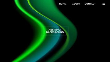 abstract donker achtergrond elegant helling maas groen glad kleur ontwerp sjabloon mooi zo voor modern website, behang, Hoes ontwerp vector