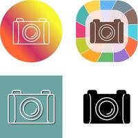 ontwerp camerapictogram vector