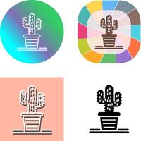 cactus icoon ontwerp vector