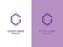 mooi zo edelstenen sieraden logo sieraden winkel logo merk identiteit vector