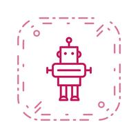 robot vector pictogram