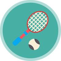 tennis vlak multi cirkel icoon vector