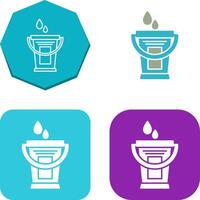water emmer icoon ontwerp vector