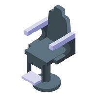 uiterlijke verzorging modern stoel icoon isometrische . massage element vector