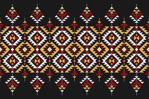 tapijt tribal patroon kunst. meetkundig etnisch naadloos patroon traditioneel. Amerikaans, Mexicaans stijl. ontwerp voor achtergrond, behang, illustratie, kleding stof, kleding, tapijt, textiel, batik, borduurwerk. vector